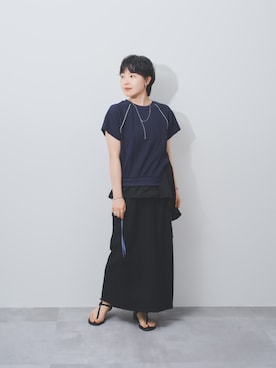 DOLLUPOOPS_TEVALTさん（レディース・158cm）の夏コーディネート