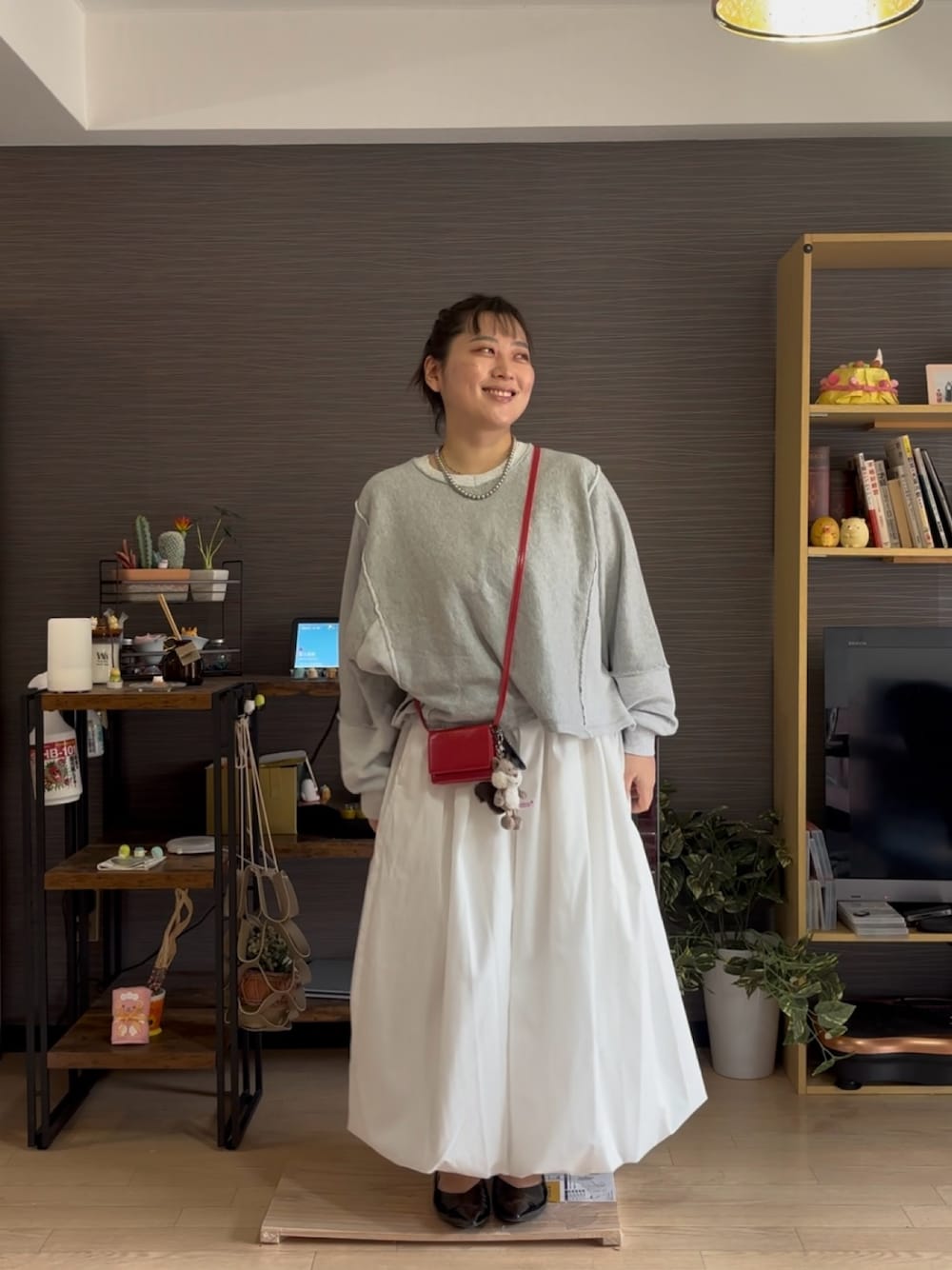 真波(Manami)さんの（GU）を使ったコーディネートの1枚目の写真