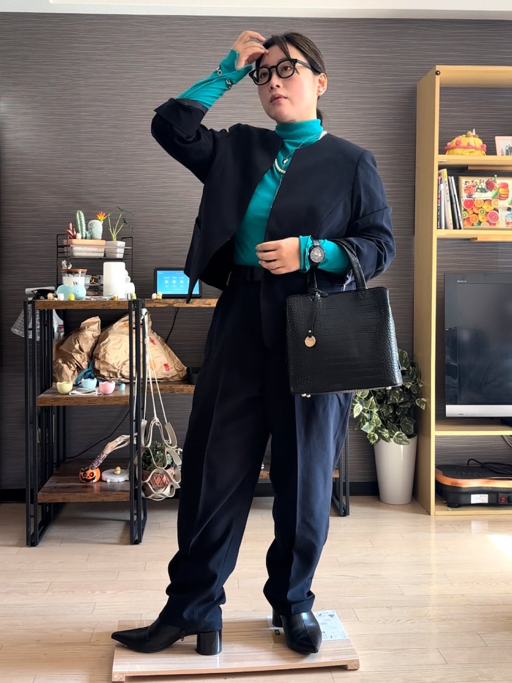 真波(Manami)さんの（u plume）を使ったコーディネートの1枚目の写真