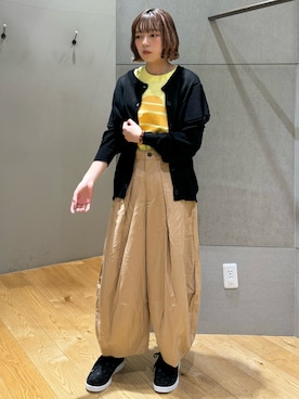 「FRAPBOIS」｜「アイテム（その他シューズ）」を使った、hokazonoさん（レディース・156cm）の春コーディネート