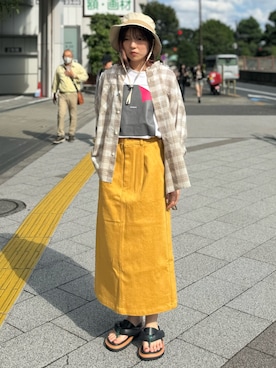 hokazonoさん（レディース・156cm）の夏コーディネート