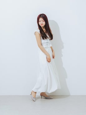 「mline（エムライン）のアイテム」を使った、hanaさん（レディース・158cm）の夏コーディネート