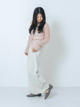 「アイテム（スウェットパンツ）」を使った、hanaさん（骨格ウェーブ・レディース・158cm）の秋コーディネート