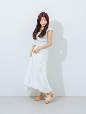 「mline（エムライン）のアイテム」を使った、hanaさん（レディース・158cm）の夏コーディネート