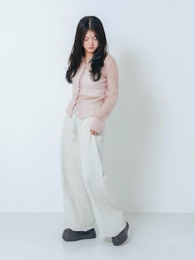 「厚底スニーカー」｜hanaさん（レディース・158cm）の夏コーディネート