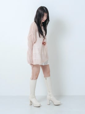 「one after another NICE CLAUP（ワンアフターアナザーナイスクラップ）のアイテム」を使った、hanaさん（レディース・158cm）の秋コーディネート