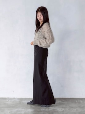 「snidel」｜hanaさん（レディース・158cm）の秋コーディネート