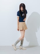 ローファーを使った「ルーズソックス」の人気ファッション