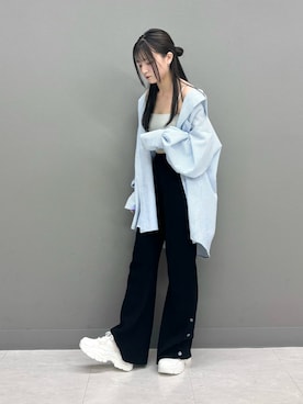 「EVOL(EVOL)」｜「アイテム（キャミソール）」を使った、hanaさん（レディース・158cm）の夏コーディネート