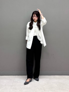 「LADY LIKE（レディライク）のアイテム」を使った、hanaさん（レディース・158cm）の夏コーディネート