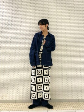 ナガタエリさん（レディース・158cm）の秋コーディネート