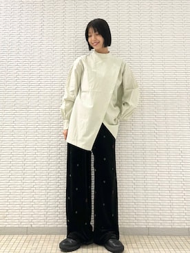 ナガタエリさん（レディース・158cm）の秋コーディネート