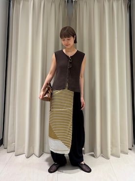 ナガタエリさん（レディース・158cm）の夏コーディネート