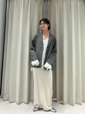 ナガタエリさん（レディース・158cm）の春コーディネート