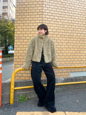 「アイテム（その他アウター）」を使った、ナガタエリさん（レディース・158cm・20代）の秋コーディネート