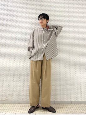 ナガタエリさん（レディース・158cm）の秋コーディネート