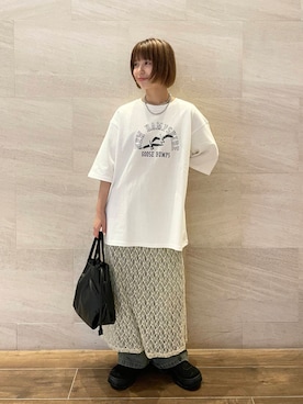 「ウェーブ×カジュアル」｜erieri1002さん（レディース・158cm）の夏コーディネート