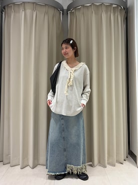 ナガタエリさん（レディース・158cm）の春コーディネート