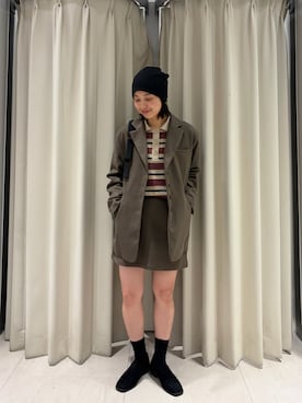 ナガタエリさん（レディース・158cm）の秋コーディネート