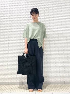 ナガタエリさん（レディース・158cm）の夏コーディネート