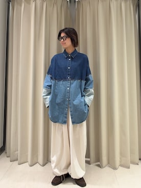 ナガタエリさん（レディース・158cm）の春コーディネート