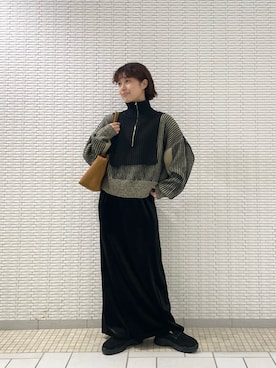 「アイテム（その他シューズ）」を使った、ナガタエリさん（レディース・158cm・20代）の秋コーディネート