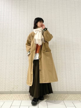 ナガタエリさん（レディース・158cm）の冬コーディネート