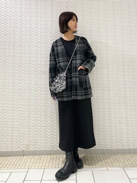 ナガタエリさん(レディース・158cm)の秋コーディネート