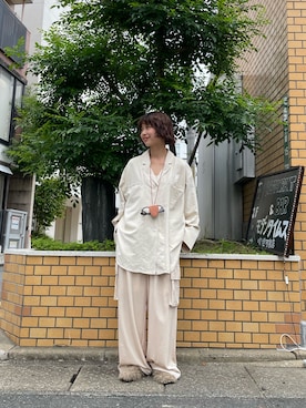 「アイテム（その他シューズ）」を使った、ナガタエリさん（レディース・158cm・20代）の秋コーディネート