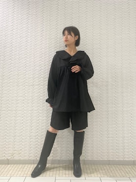 ナガタエリさん(レディース・158cm)の秋コーディネート