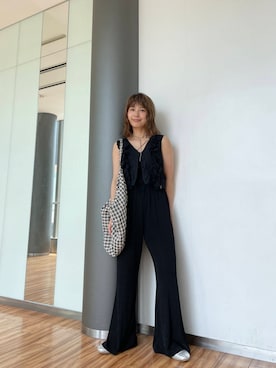 「ウェーブ×カジュアル」｜erieri1002さん（レディース・158cm）の夏コーディネート