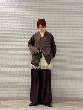 ナガタエリさん（レディース・158cm）の冬コーディネート