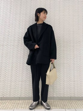 ナガタエリさん(レディース・158cm)の冬コーディネート