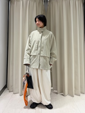 ナガタエリさん（レディース・158cm）の春コーディネート