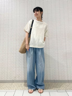 ナガタエリさん（レディース・158cm）の夏コーディネート