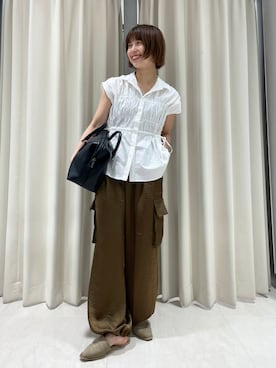 「アイテム（その他シューズ）」を使った、erieri1002さん（レディース・158cm）の夏コーディネート