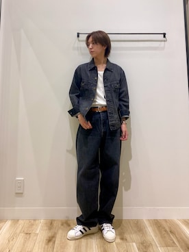 「アイテム（デニムジャケット）」を使った、daikiさん（メンズ・173cm）の夏コーディネート