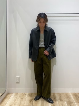 「アイテム（その他アウター）」を使った、daikiさん（メンズ・173cm）の秋コーディネート