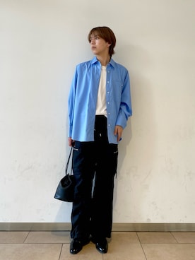 「Uiscel（ユイセル）のアイテム」を使った、daikiさん（メンズ・173cm）の春コーディネート