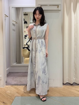 「Andemiu（アンデミュウ）のアイテム」を使った、YUさん（レディース・153cm）の夏コーディネート