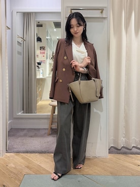 YUさん(レディース・153cm)の夏コーディネート