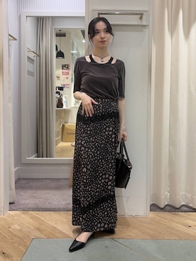 「Andemiu（アンデミュウ）のアイテム」を使った、YUさん（レディース・153cm）の夏コーディネート