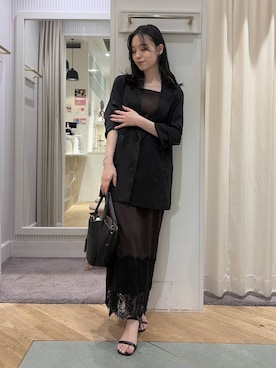 YUさん（レディース・153cm）の夏コーディネート