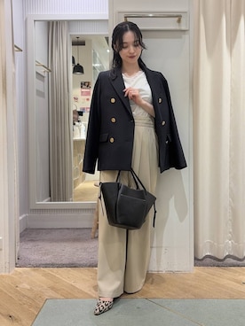 「Andemiu（アンデミュウ）のアイテム」を使った、YUさん（レディース・153cm）の夏コーディネート