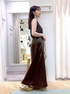 YUさん(レディース・153cm)の秋コーディネート
