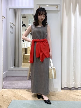 YUさん（レディース・153cm）の春コーディネート