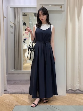 YUさん(レディース・153cm)の夏コーディネート