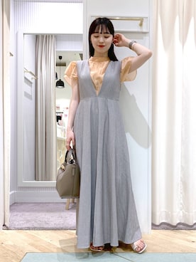 YUさん（レディース・153cm）の夏コーディネート