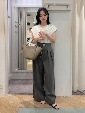 YUさん(レディース・153cm)の夏コーディネート