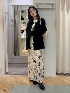 「Andemiu（アンデミュウ）のアイテム」を使った、YUさん（レディース・153cm）の秋コーディネート